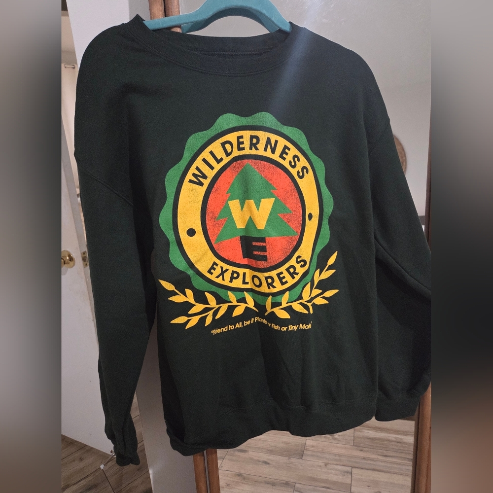 Wilderness Explorers Graphic Crewneck Sweater - Wilderness Explorers